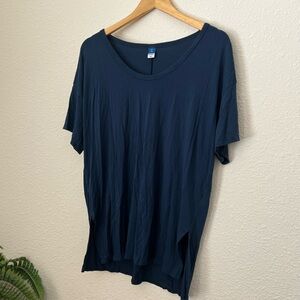 Old Navy Dark Blue Short Sleeve Tee